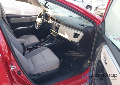 2014 Toyota Corolla Le from USA, damaged, VIN 2T1BURHE3EC136038